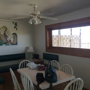 Pelican perch huge window