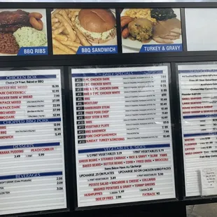 For some reason the menu isn&apos;t anywhere to be found online...you&apos;re welcome lol