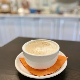 Lavander hot latte