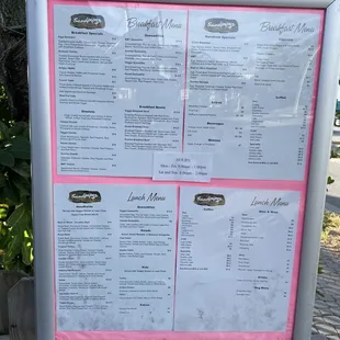 Menu as of 2024.12.06