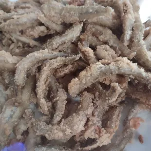 Blow the picture up you can see the mud line going through the fish.