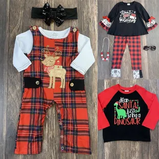 a selection of christmas outfits