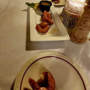 Bacon wrapped shrimp