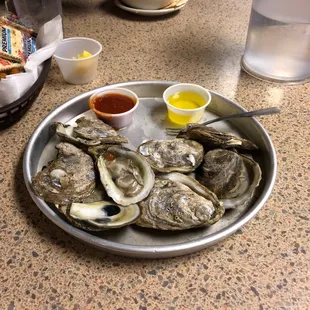 Steamed Oysters