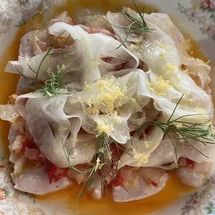 Yellowtail Crudo