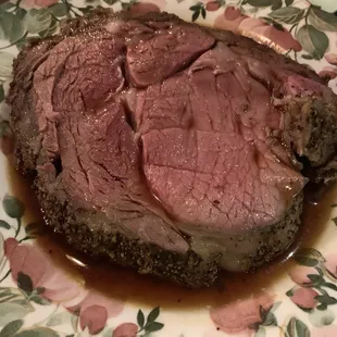 Slow Grilled Prime Rib