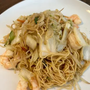 Shrimp Pad Thai Dinner (no peanuts)