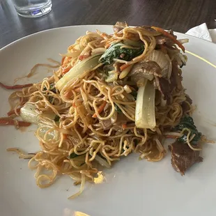 Beef and Mixed Vegetables Lunch Special