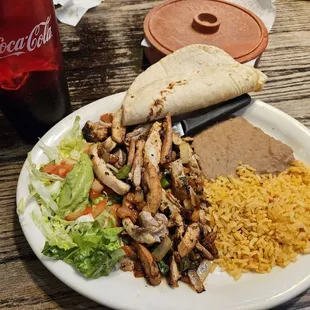 Fajita plate