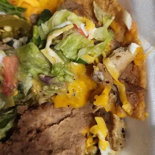 More burnt chips.. and food that was fed to the