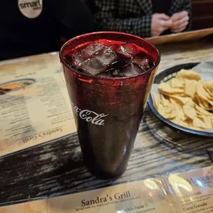 32 oz sodas, 50 cents per refill