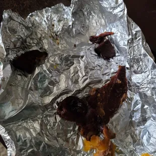 Burnt ass bacon, bad food, not ok. I'm limited to 140 characters.