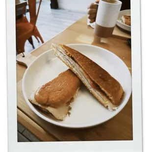 Elena Ruth (Roasted Sliced Turkey Breast, cream cheese and strawberry preserves)