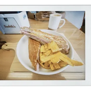 Ham and Cheese Sandwich