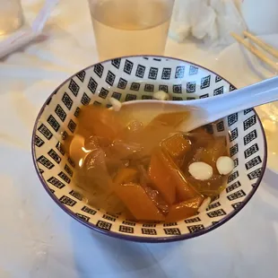 Papaya Fungus Dessert (Complimentary)