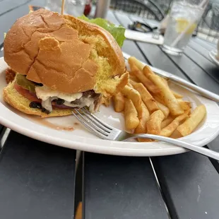 Mushroom Provolone Burger