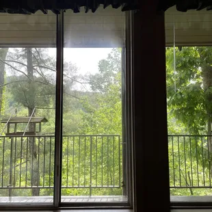 The view from my table at the Sandstone Arches Restaurant.