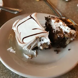 My selection of dessert from the bar