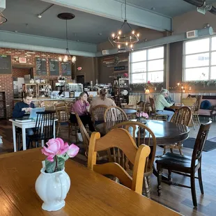 Interior of Sandstone Coffee House