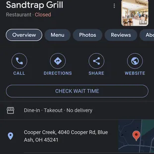 the location of the restaurant