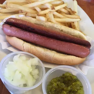 Why would they slice my hotdog like this unless they were going to use it like bun and put another hotdog in that hotdog?