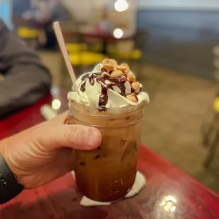 Buckeye Iced Mocha