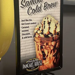 I had black coffee, that left much to be desired, actually, but there are other options!