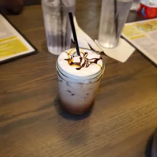 Signature cold brew coffee drink Samoa