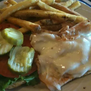 Turkey &amp; Cheese Croissant