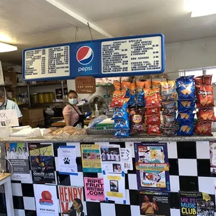 Inside of the Deli