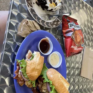 Sandwich- Sonofa  Better than sex cake.