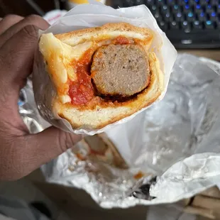 Meat ball sub