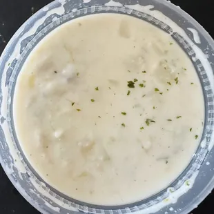 Clam Chowder--solid!