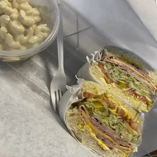 2. Ham and Cheese 1/2 Combo