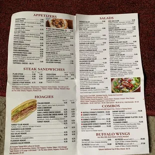 UPDATED MENU 2020