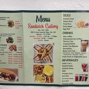 New Menu