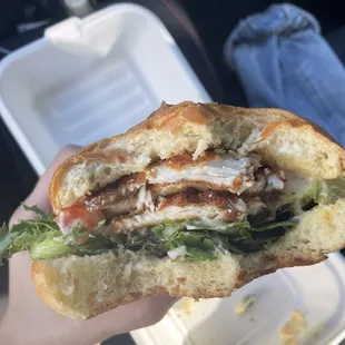 BB (Baddest B*tech) fresh chicken cutlet !!