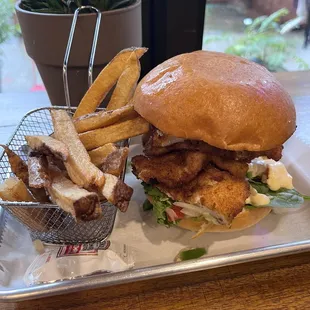 BB (Baddest B*tech) and Hand-Cut Fries