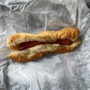 Hot Dog plain , chili or slaw