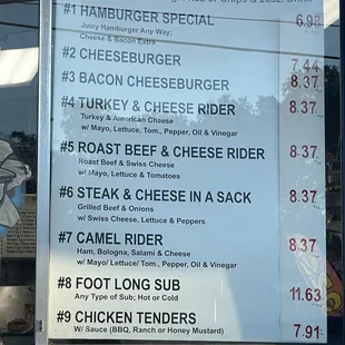 Lunch Specials. :) delicious!