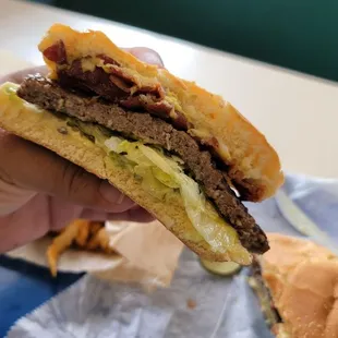 Quick Lunch (Bacon Cheeseburger)