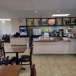 A lot of menu items to choose from!!!