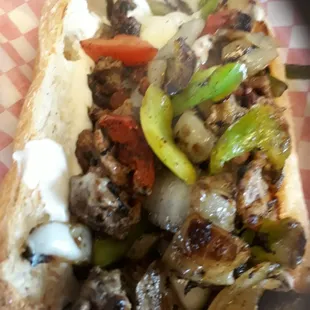 Philly stake sandwich