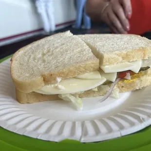 All Cheese Sandwich