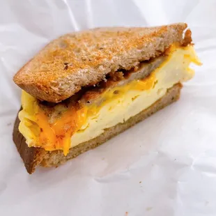 Egg, cheese, and sausage | IG @veryhangrymary