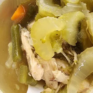 Chicken vegetable soup