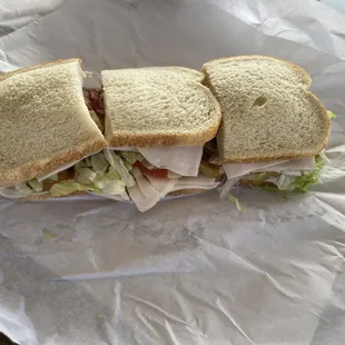 Avocado Ham Turkey Bacon