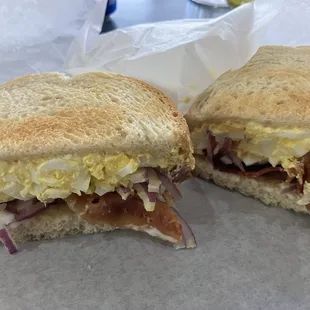 Toasted Egg Sandwich