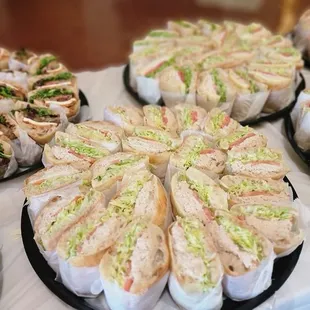 Sandwich platters