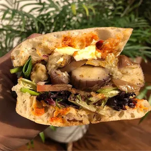 Roasted Eggplant Sandwich